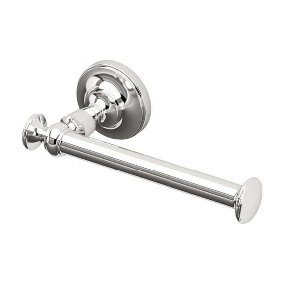 Gatco 4123 Tavern Euro Toilet Paper Holder, Polished Nickel