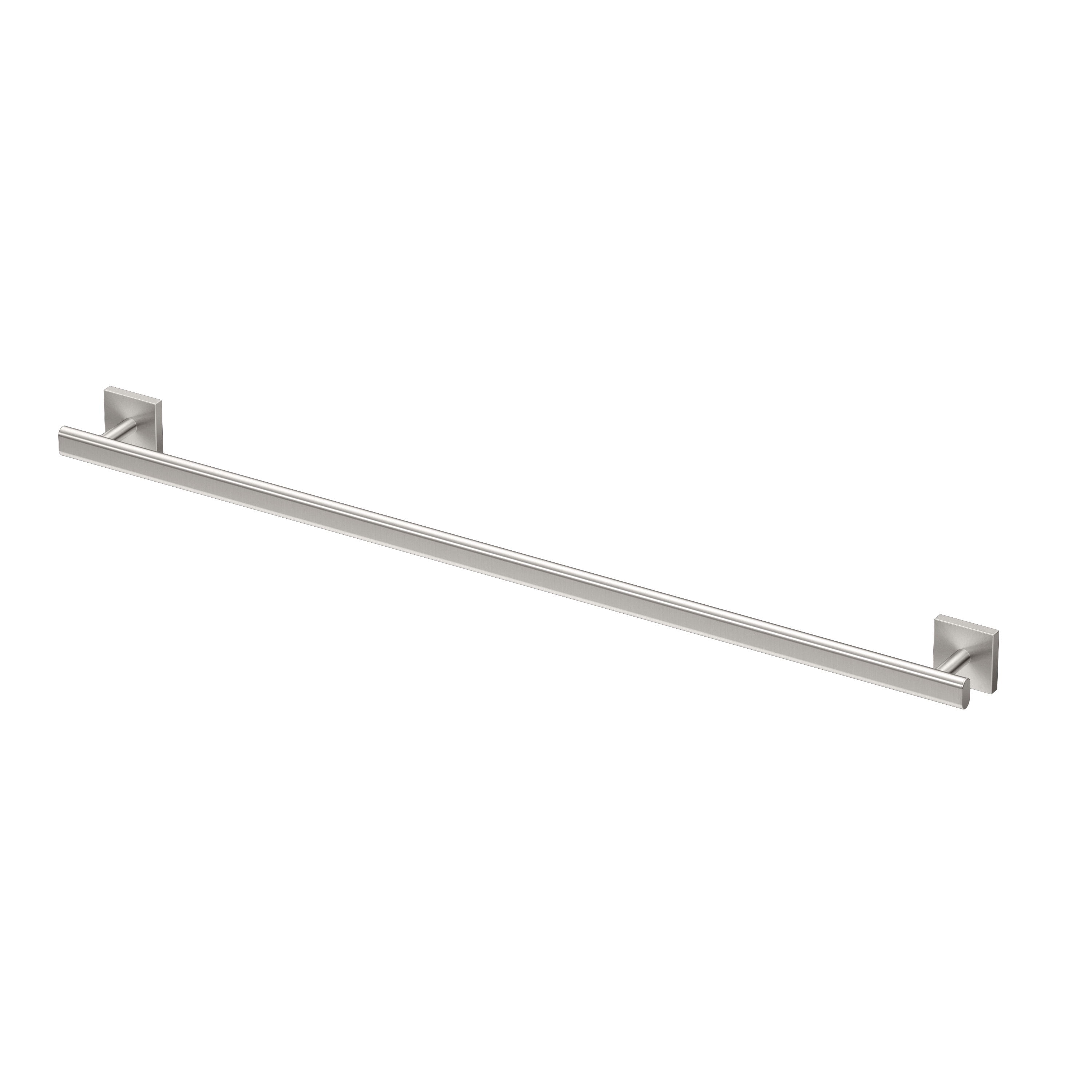 Satin Nickel 30-Inch Wall Mounted Towel Bar