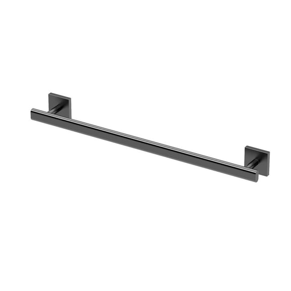 Gatco 4051MX Elevate 18" Towel Bar, Matte Black