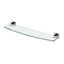 Gatco 4056 Elevate Vanity Glass Shelf, Chrome