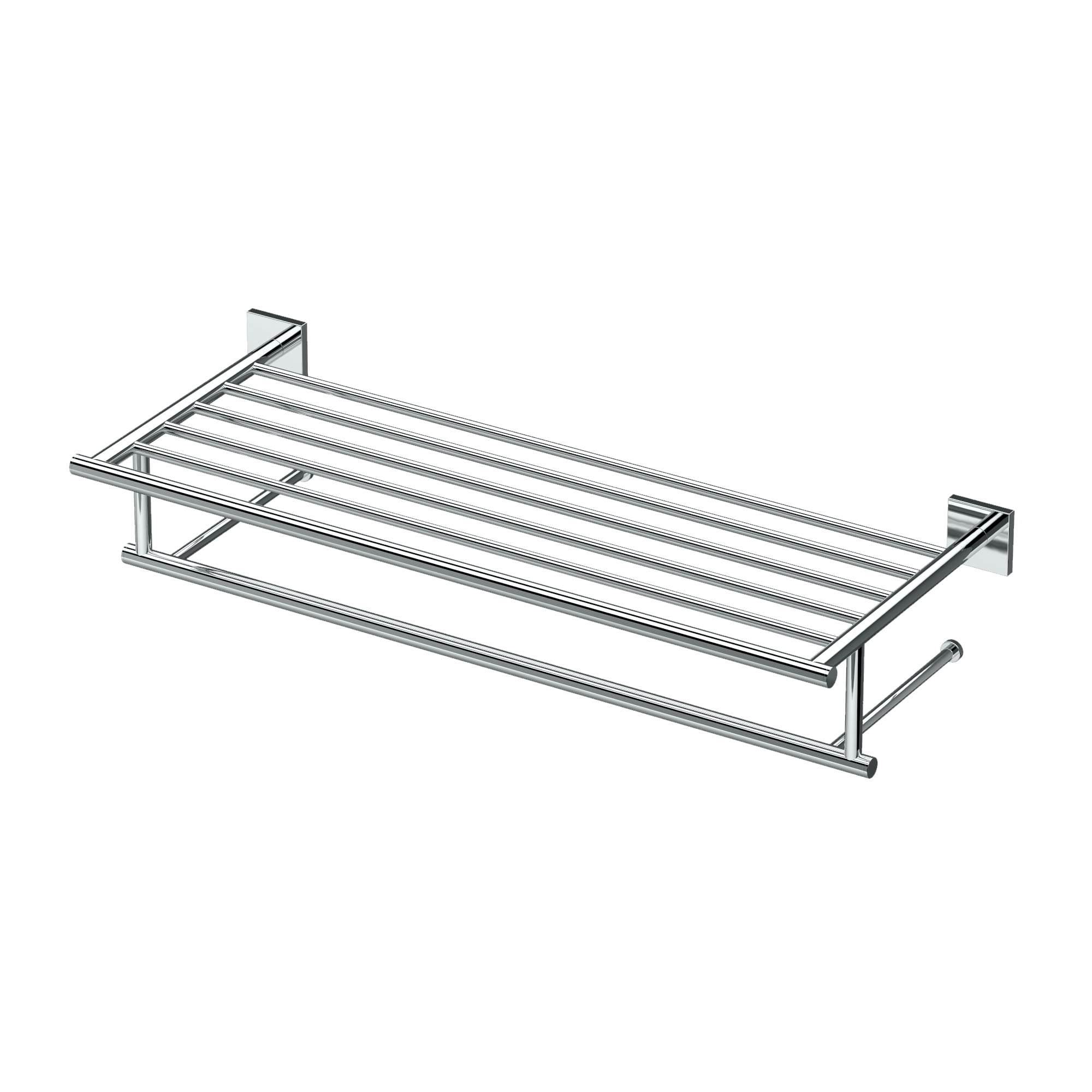 Gatco Elevate Chrome Metal Towel Rack Gatco Elevate Chrome Metal Towel Rack