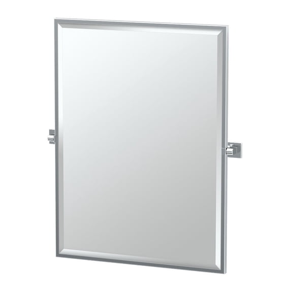 Gatco Elevate 32.5" Framed Rectangle Mirror, Chrome