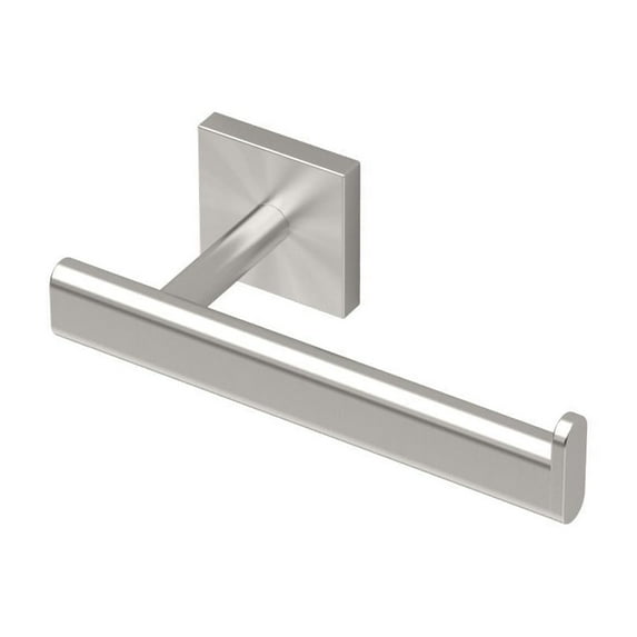 Gatco 4073 Elevate Euro Toilet Paper Holder, Satin Nickel