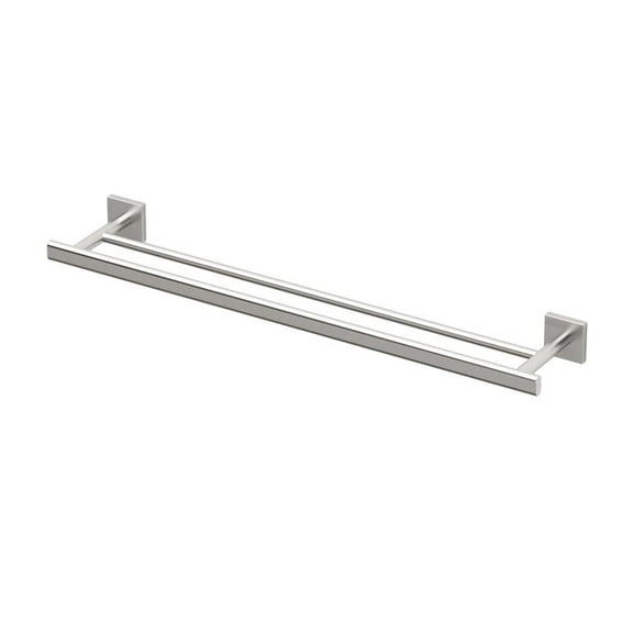 Gatco Elevate 24" Wall Mounted Bathroom Towel Bar, Satin Nickel, 1 Count