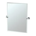 thumbnail image 1 of Gatco Jewel 31.5" Frameless Rectangle Mirror, Chrome, 1 of 6