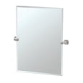 thumbnail image 1 of Gatco Jewel 31.5" Frameless Rectangle Mirror, Satin Nickel, 1 of 3