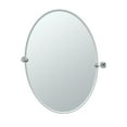 thumbnail image 1 of Gatco Latitude II 32" Frameless Oval Mirror, Chrome, 1 of 2