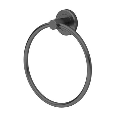 Gatco 4242MX Latitude II Towel Ring Matte Black