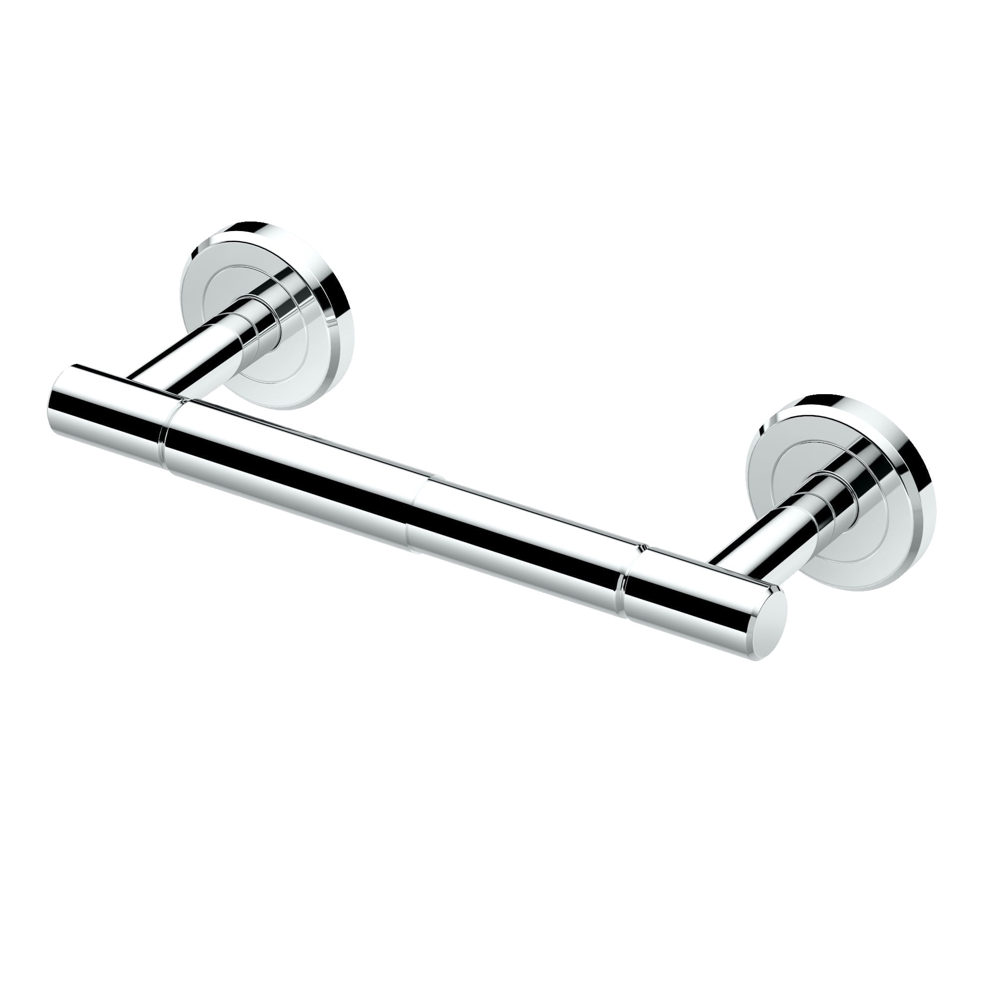 Gatco Latitude II Wall Mounted Standard Toilet Paper Holder, Chrome