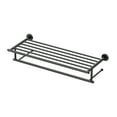 thumbnail image 1 of Gatco Latitude II 24" Minimalist Towel Rack, Matte Black, 1 of 4