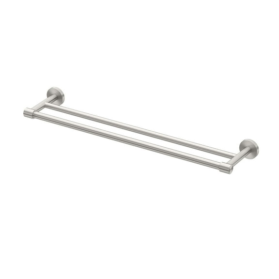 Gatco 4674 Reveal 24" Double Towel Bar, Satin Nickel