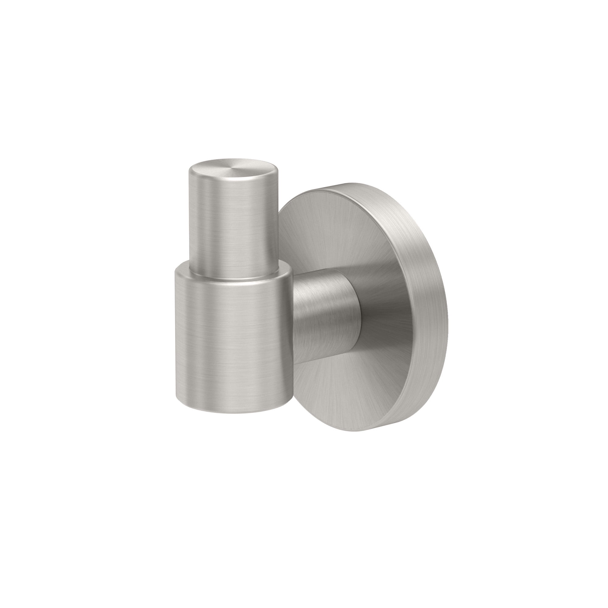 Sleek Satin Nickel Single Robe Hook