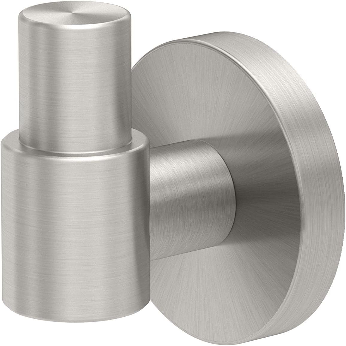 Sleek Satin Nickel Single Robe Hook