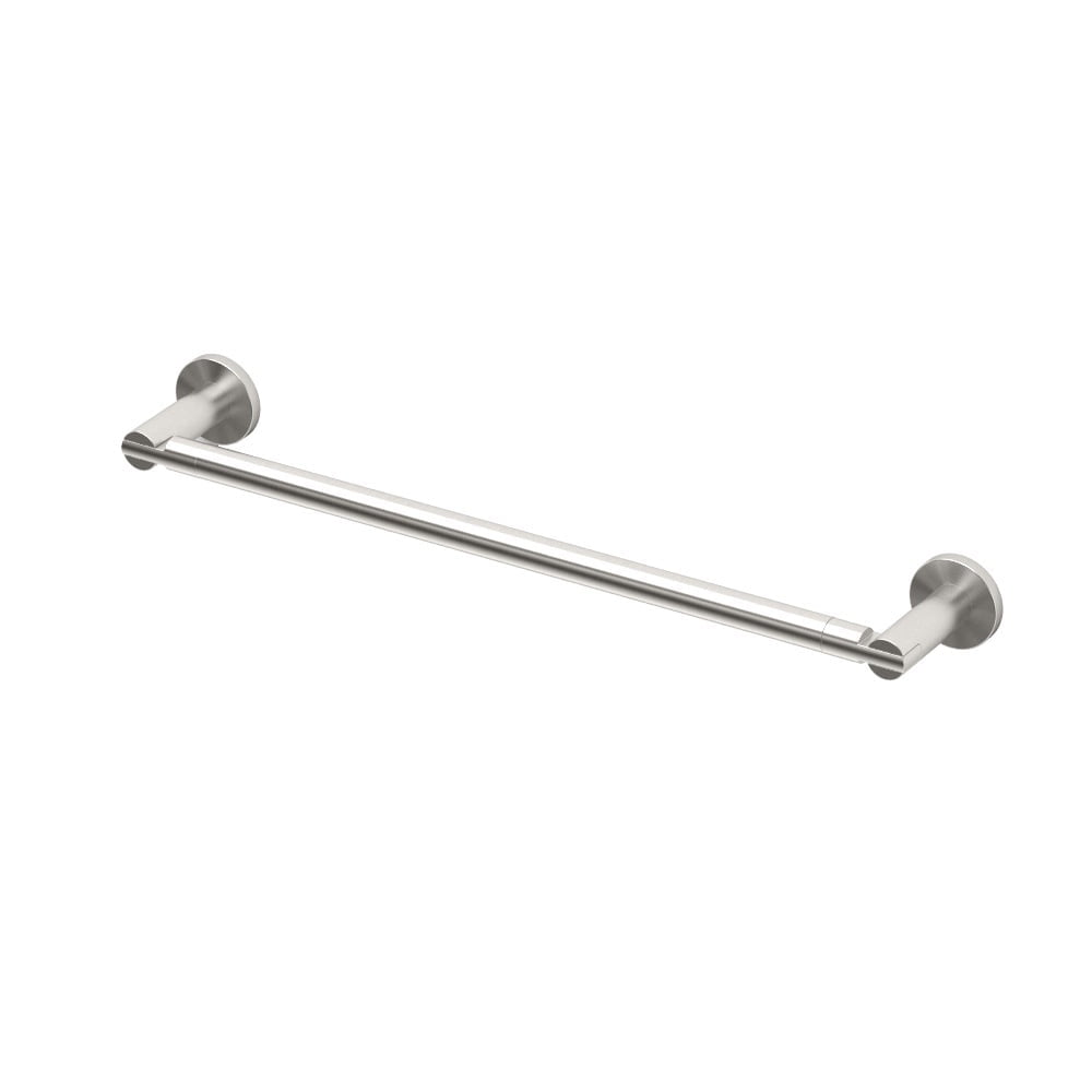 Channel 18" Satin Nickel Wall Mounted Towel Bar