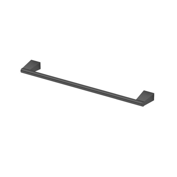 Gatco 4711MX Bleu 18" Towel Bar, Matte Black