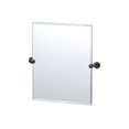 thumbnail image 1 of Gatco Sky 24" Frameless Rectangle Mirror, Matte Black, 1 of 7