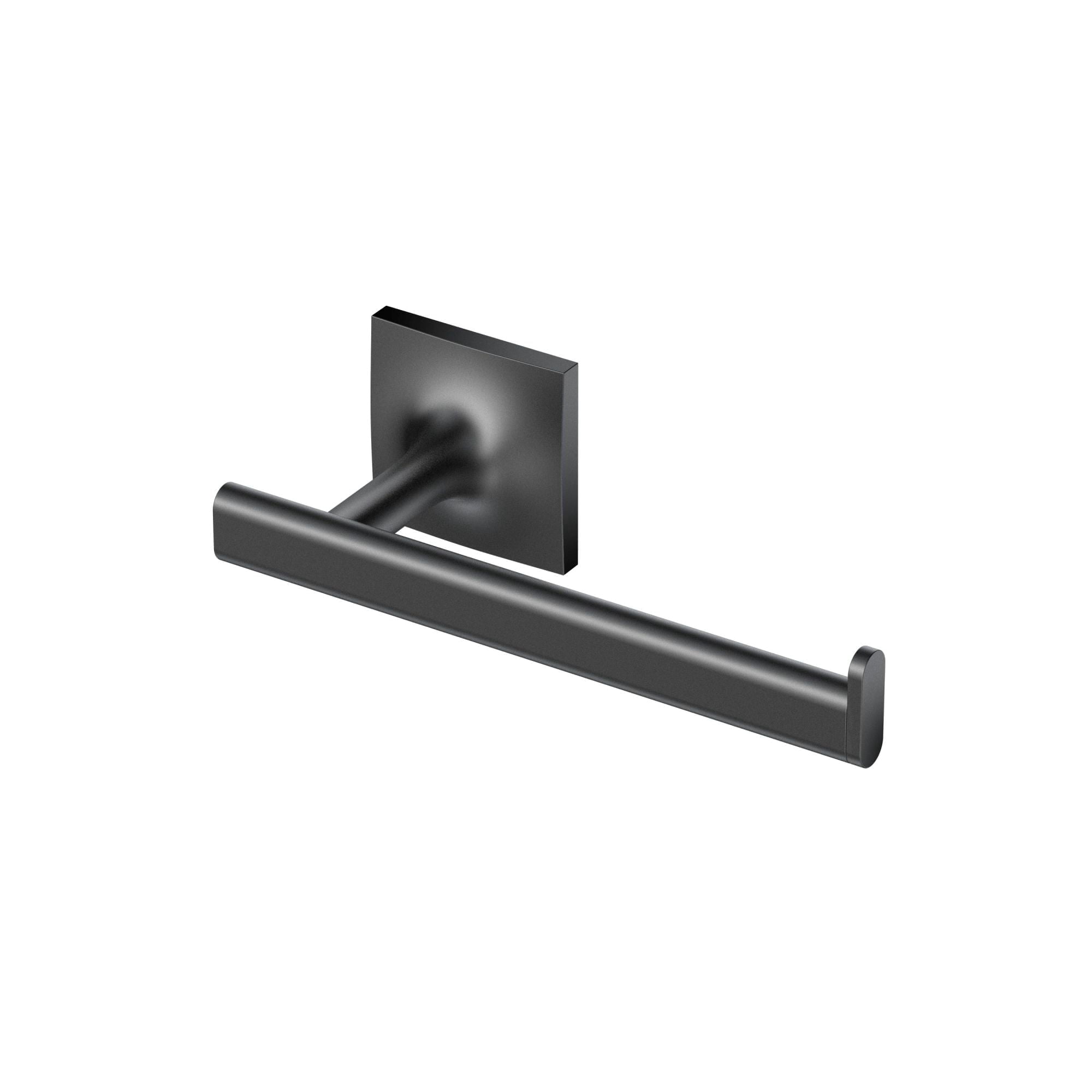 Gatco 5583MX Waterline Wall Mounted Euro Toilet Paper Holder, Matte Black