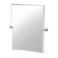 thumbnail image 1 of Gatco Waterline 31.5" Frameless Rectangular Mirror, Satin Nickel, 1 of 7