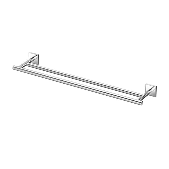 Gatco 5614 Mode 24" Double Towel Bar, Chrome