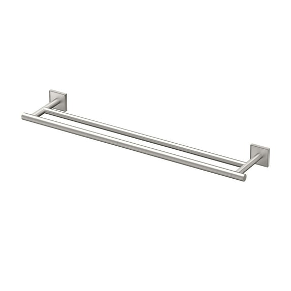 Gatco 5624 Mode 24" Double Towel Bar, Satin Nickel