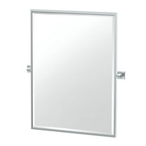 Gatco Mode 31.5" Framed Rectangular Mirror, Chrome