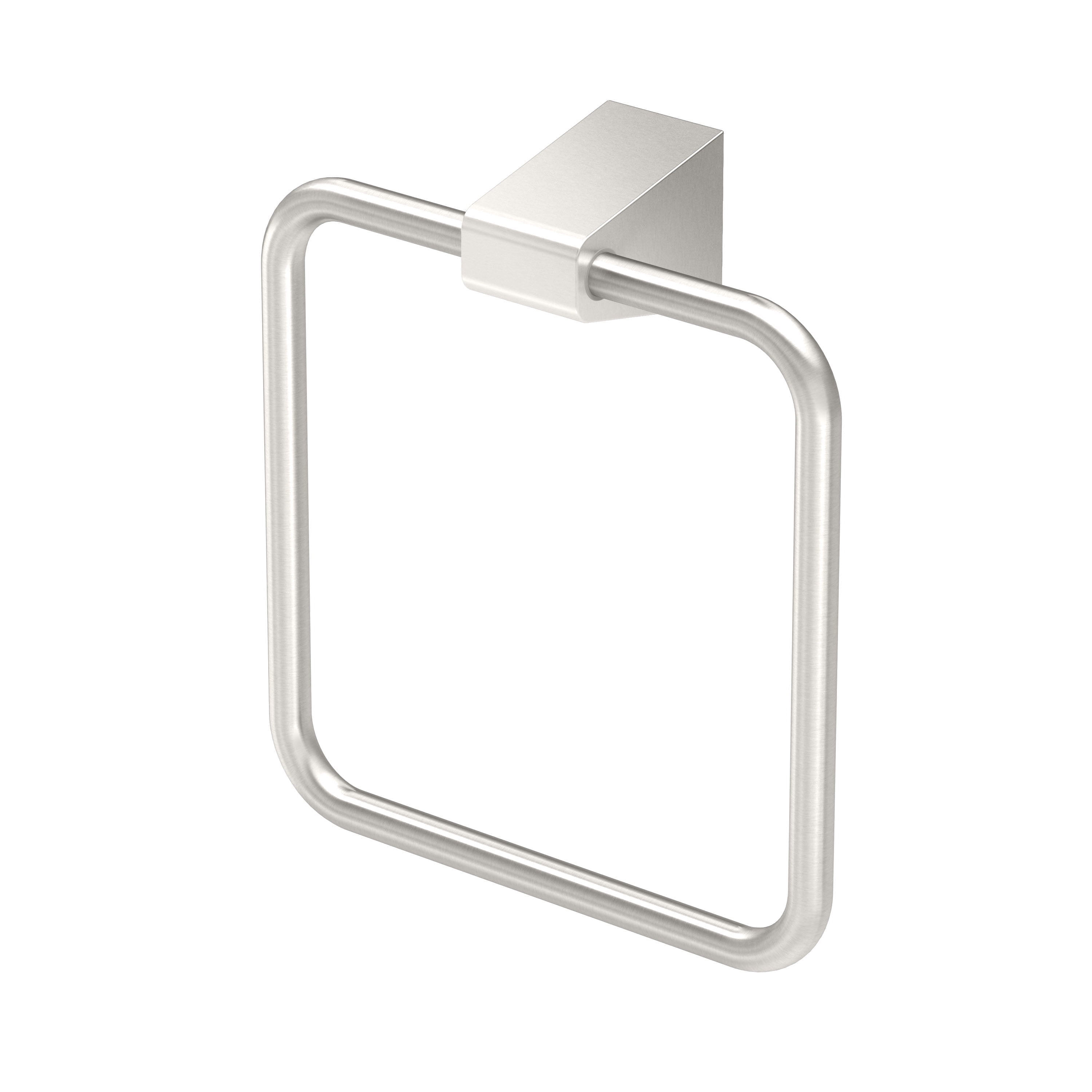 Kingston Brass Heritage 6 Inch Towel Ring – Satin Nickel, Solid Brass Construction - View #5