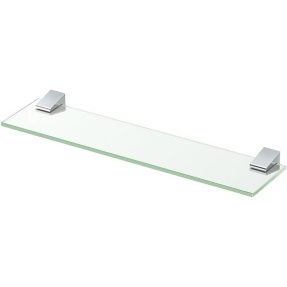 Gatco 5656 A-Line Vanity Shelf, Chrome