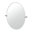 thumbnail image 1 of Gatco A-Line 32" Frameless Oval Mirror, Satin Nickel, 1 of 4