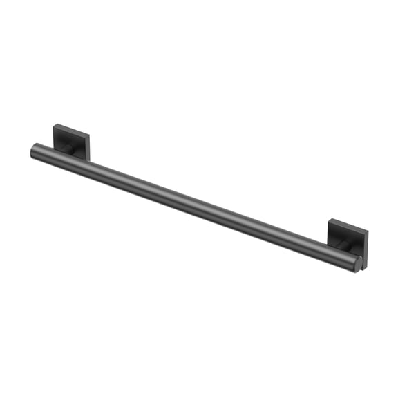 Gatco 944MX Elevate 24" ADA Compliant Stainless Steel Grab Bar, Matte Black