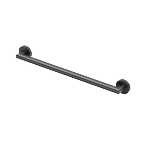 Gatco 964MX Glam 24" ADA Compliant Stainless Steel Grab Bar, Matte Black