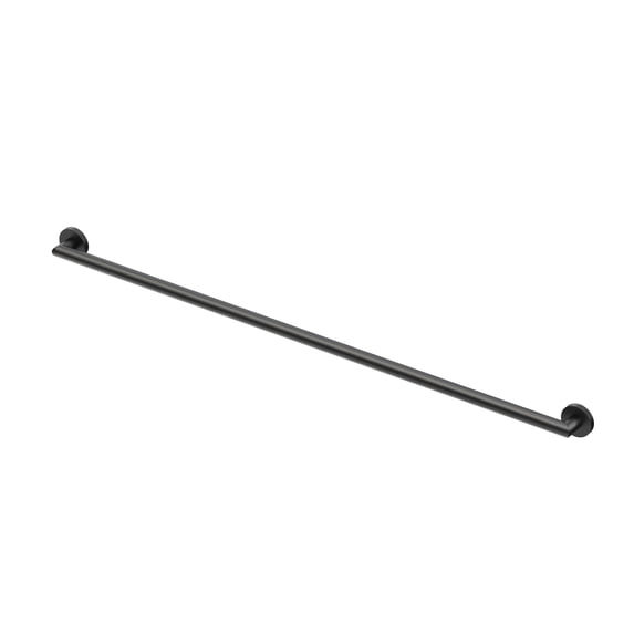 Gatco 968AMX Glam 54" ADA Compliant Stainless Steel Grab Bar, Matte Black