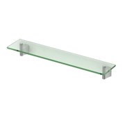 Gatco 4716 Bleu Vanity Glass Shelf, Chrome