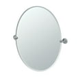 thumbnail image 1 of Gatco Designer II 32" Frameless Oval Mirror, Chrome, 1 of 7