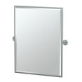 thumbnail image 1 of Gatco Designer II 32.5" Framed Rectangle Mirror, Chrome, 1 of 3