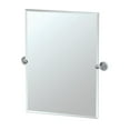 thumbnail image 1 of Gatco Designer II 31.5" Frameless Rectangle Mirror, Chrome, 1 of 2