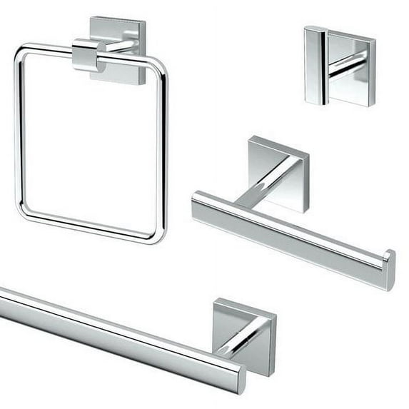 Gatco Elevate 4 Piece Bathroom Hardware Set