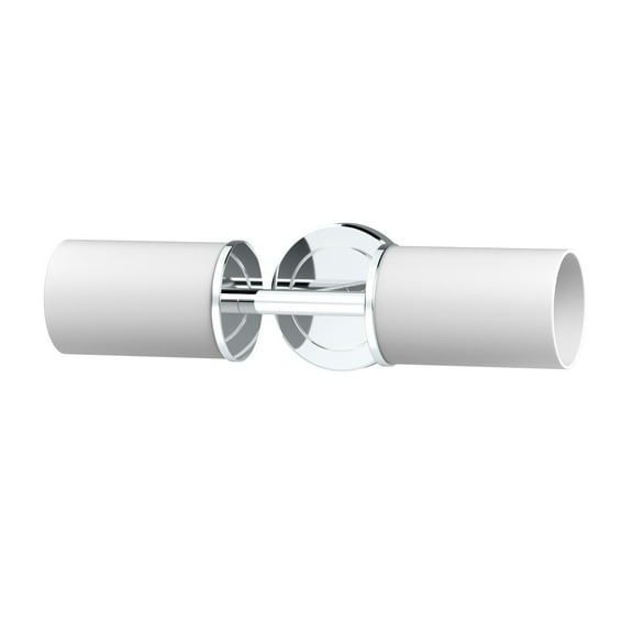 Gatco 1683 Latitude II Double Sconce, Chrome