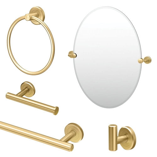 Gatco Latitude2 5 Piece Bathroom Hardware Set
