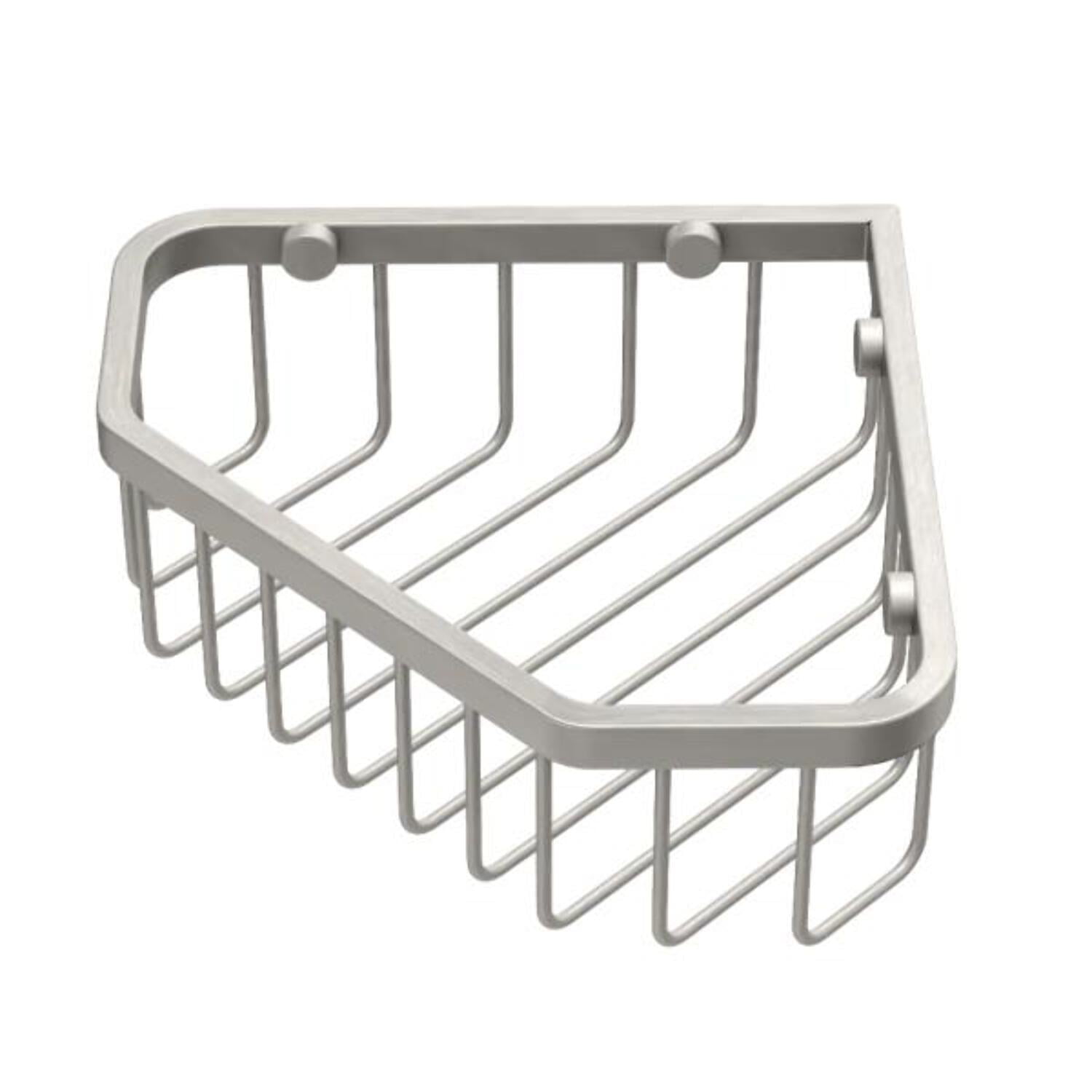 Polished Chrome Wall Mount Stainless Steel Shower Basket