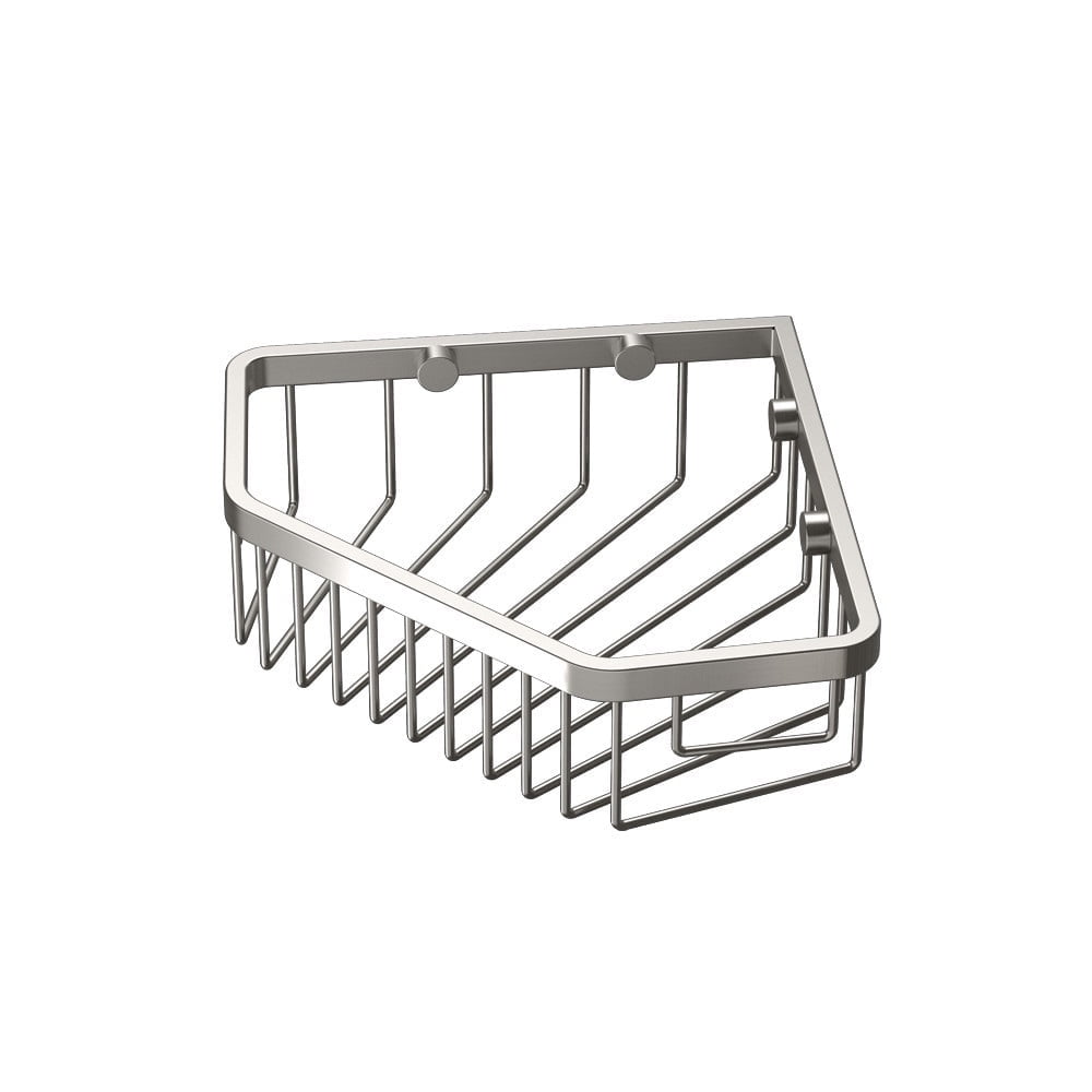 Polished Chrome Wall Mount Stainless Steel Shower Basket