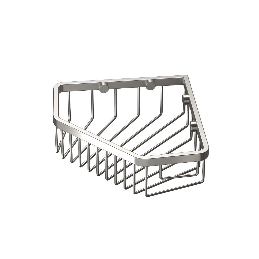 Polished Chrome Wall Mount Stainless Steel Shower Basket