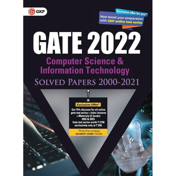 GATE 2022 Computer Science and Information Technology - Solved Papers (2000-2021), (Paperback)