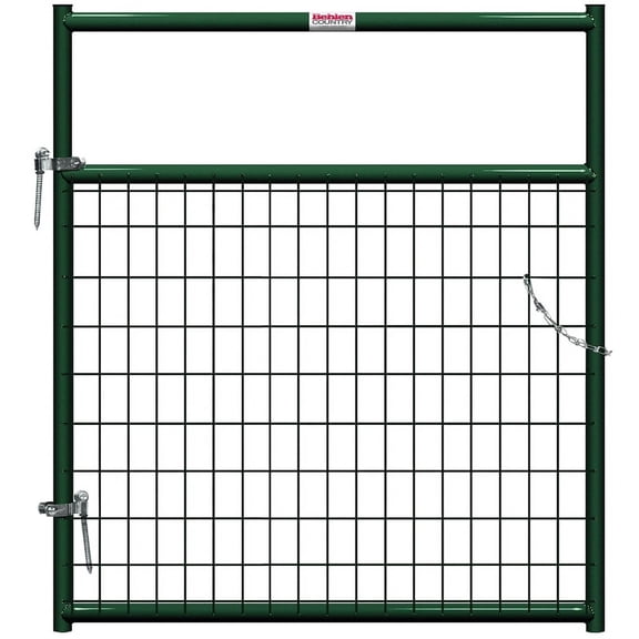 Behlen Country Green Steel Tube Gate 4 ft. L x 50 in. H