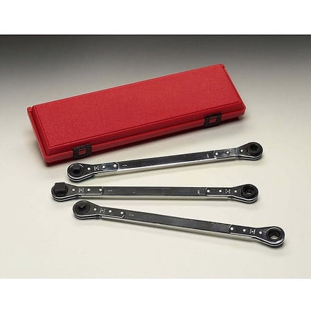 Gate 91011 Serpentine Ratcheting Wrench Set (Set of 3)