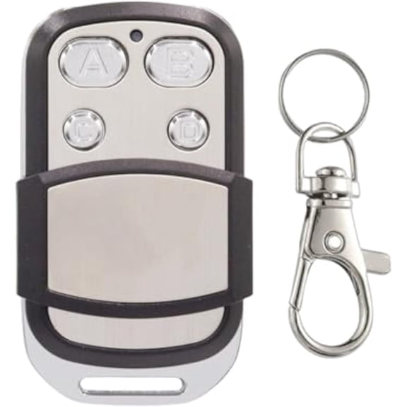 (2 Pack)Gate Garage Door Remote ONLY Compatible with Mhouse/MyHouse TX3 TX4 GTX4 GTX4C Garage Remote Control, 433.92MHz 4-Channel Transmitter Blue LED Indicator