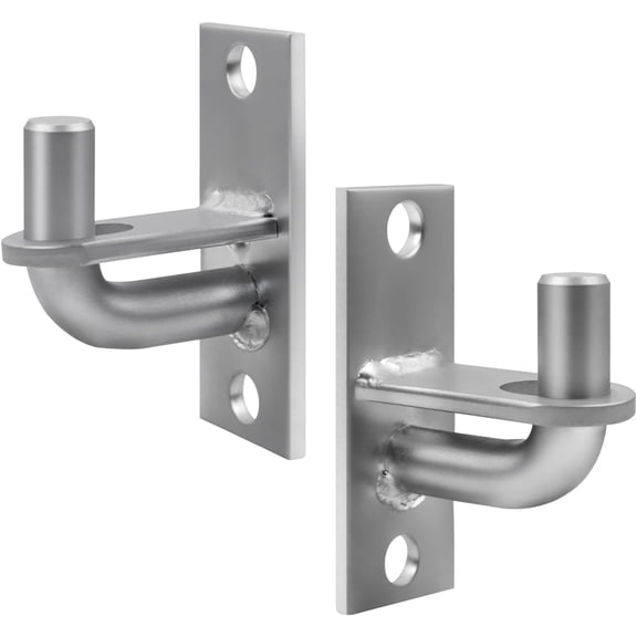 Gate Hinges,2 PCS Wall Mount Gate Hinge,Gate Hinges Heavy Duty for Farm Gates,Chain Link Fence Gate Hinge with 5/8 Hinge Pin (Screws Not Included)