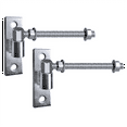 Gate Hinges Heavy Duty Wood Fence,J Bolt Gate Hinge 6 Inch 2Pack
