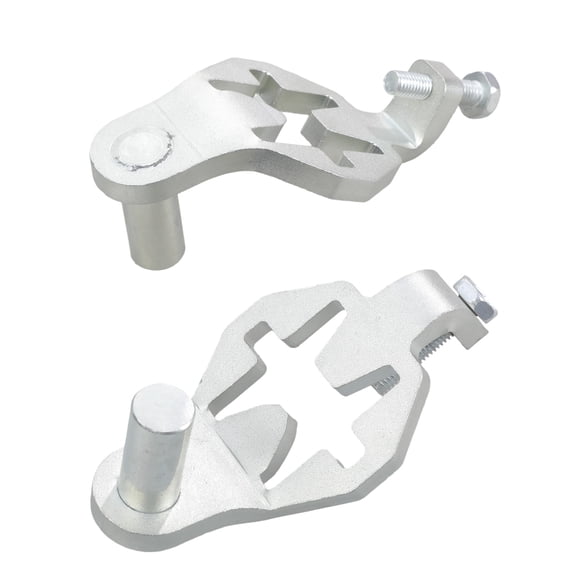 Gate Hinges Pin for Metal T Posts 2Pcs Portable Sturdy Alloy Steel Construction 5/8Inch Diameter Agricultural Hardware