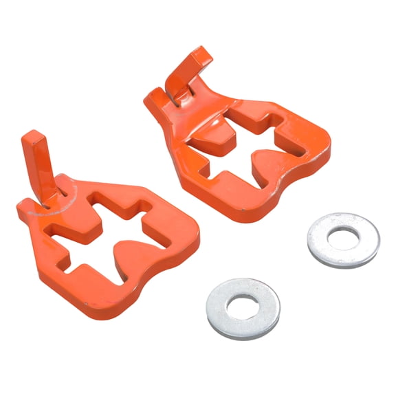 Gate Hinges Pin for Metal T Posts 2Pcs Portable Sturdy Alloy Steel Construction 5/8Inch Diameter Agricultural Hardware