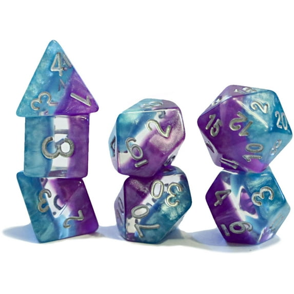 Gate Keeper Games GKGSN503 Cube Supernova-Psionic Combat Dice - 7 Piece